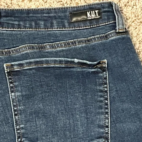 Kut from the Kloth Charlottee Fab Ab Culotte Jeans - Picture 9 of 10